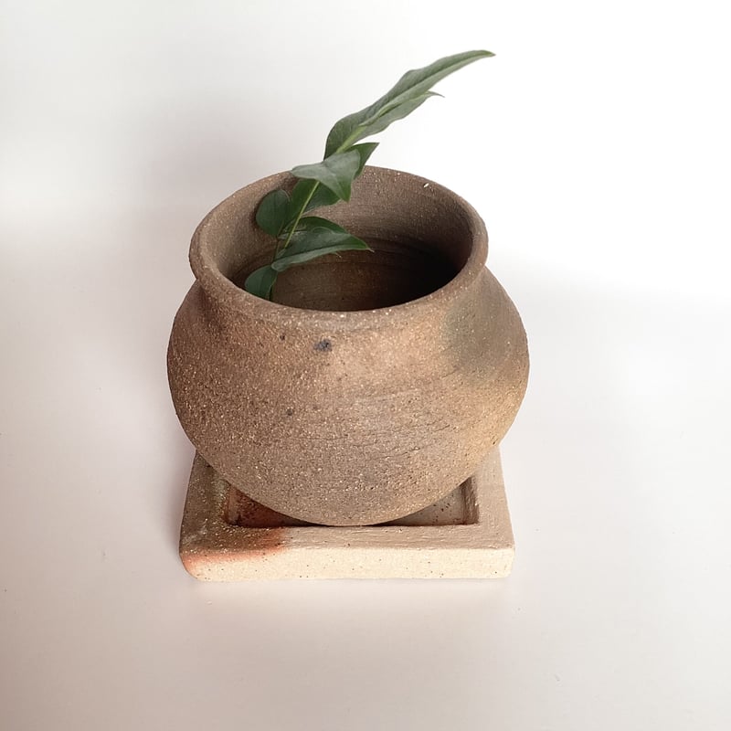 小渡鉢受け皿付き