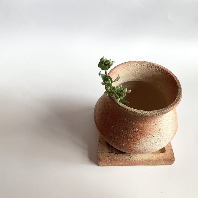 小渡鉢受け皿付き