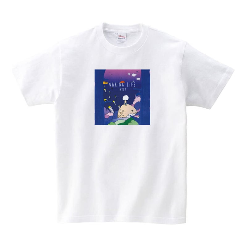 エレファントカシマシ WAKE UP CDジャケ Tシャツ ホワイト エレファントカシマシ WAKE UP CDジャケ Tシャツ ホワイト