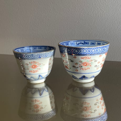 中国茶器 景徳鎮陶器 湯呑み茶碗 中