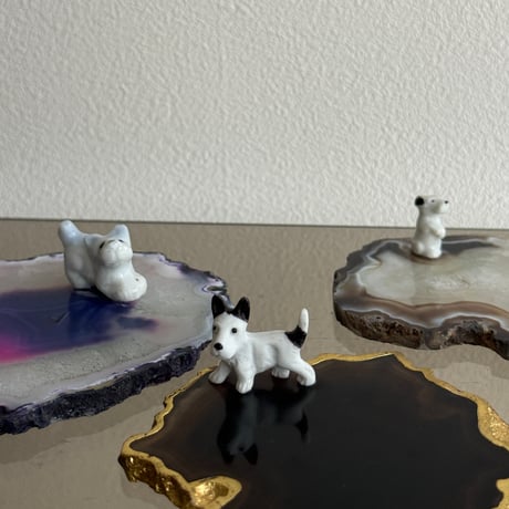 【Whimsical Mix】Stone tray × dog ③