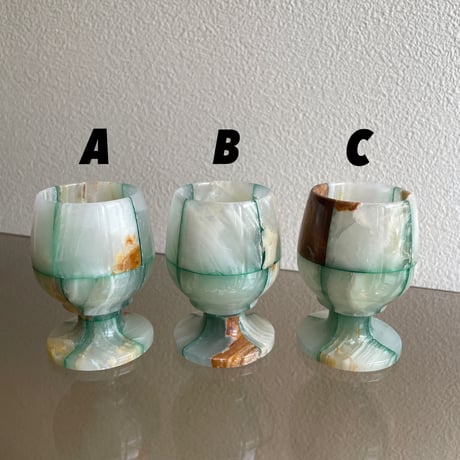 Stone cup SMALL Green
