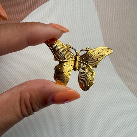 Butterfly brooch