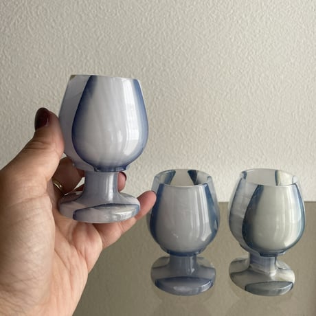 Stone cup Small Blue