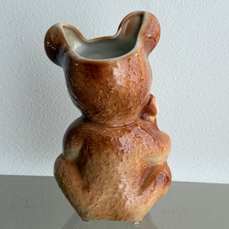 Royal Copley Teddy bear flower vase