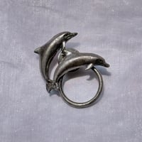 Dolphin pin