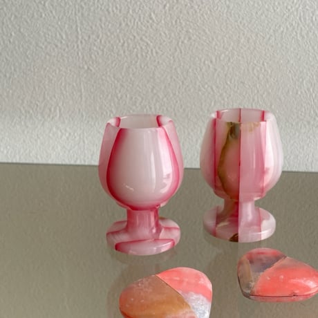 Stone cup Small Pink
