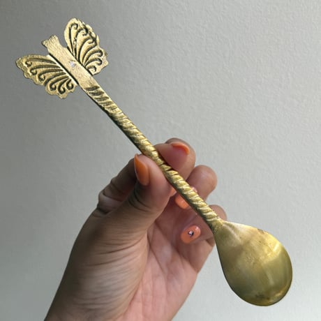 Butterfly spoon