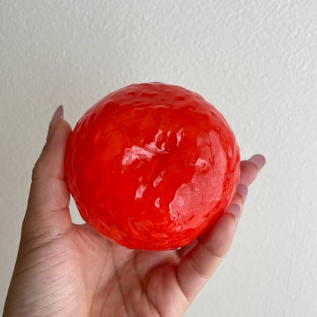 Vintage MURANO glass Orange