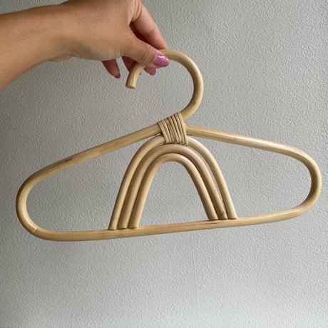 Bamboo kids hanger rainbow