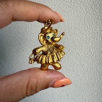 Elephant brooch