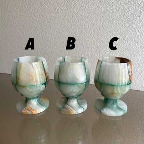 Stone cup SMALL Green