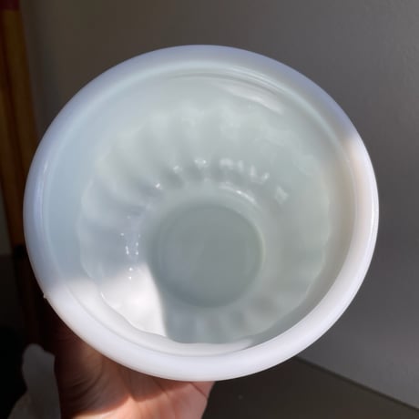 Randall milk glass bowl