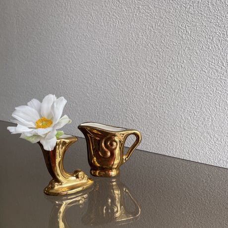 Gold mini pitcher
