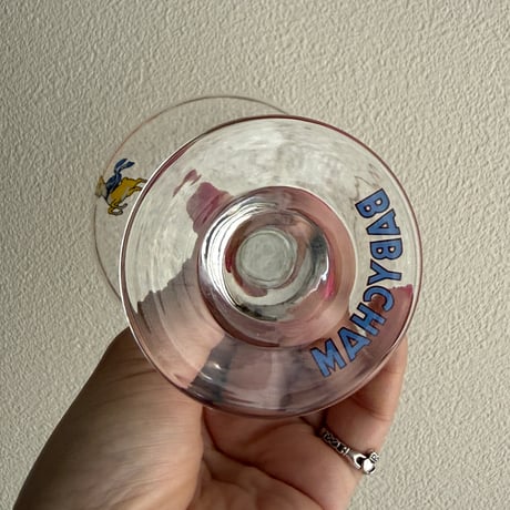 1970's UK Babycham champagne glass