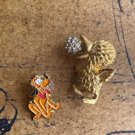 Bird brooch