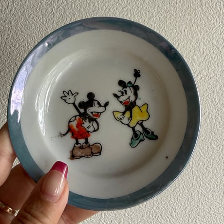 1930's Disney Mickey dish small C