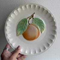 Czecho slovakia fruits dish peach