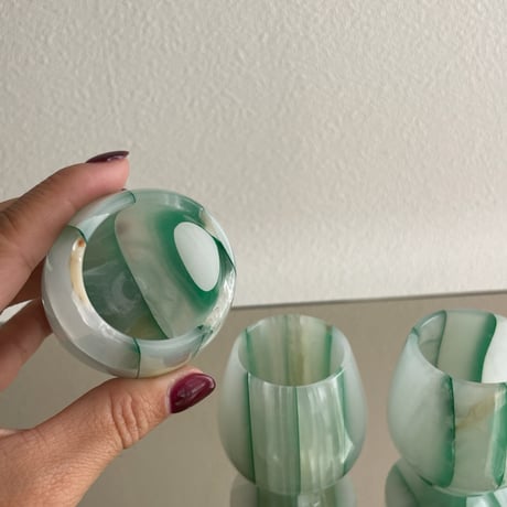 Stone cup Small Green