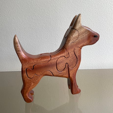 Wood puzzle Dog