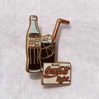Coca-Cola drink pin