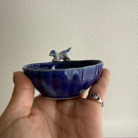 【Whimsical Mix】Shell tray × dog ①