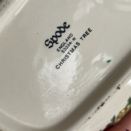 England Spode christmas tree collection Pod