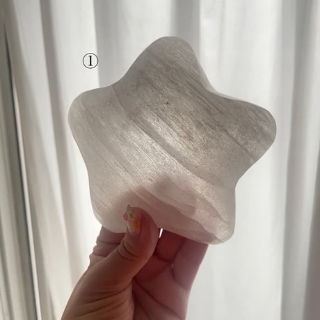 Star selenite bowl