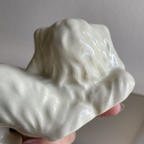 Dog flower vase
