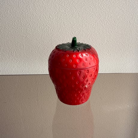 Hazel Atlas jam pot strawberry