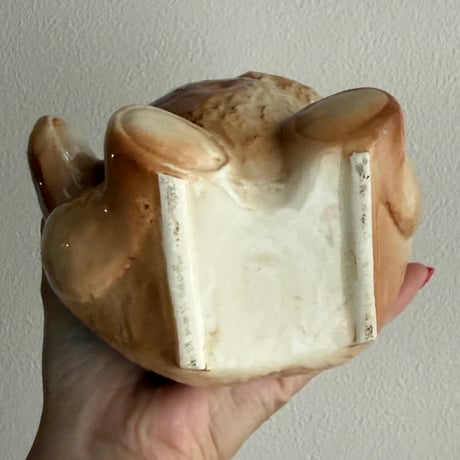 Royal Copley Teddy bear flower vase
