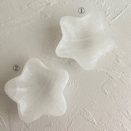 Star selenite bowl