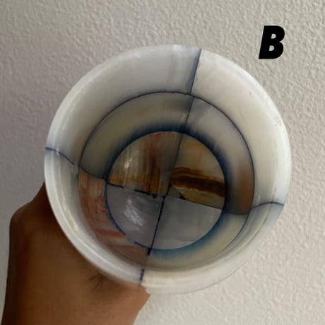 Stone cup XL Blue