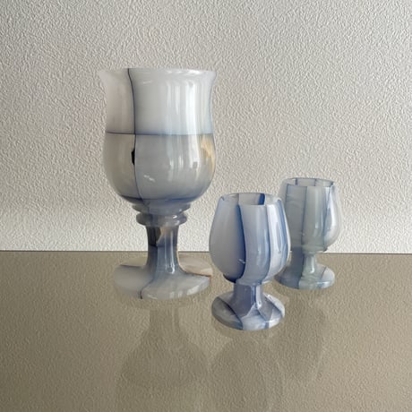 Stone cup Small Blue