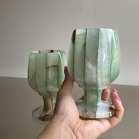 Stone cup Green