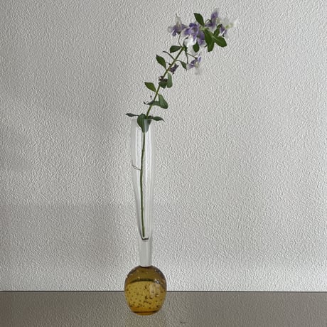 Bubble flower vase Yellow