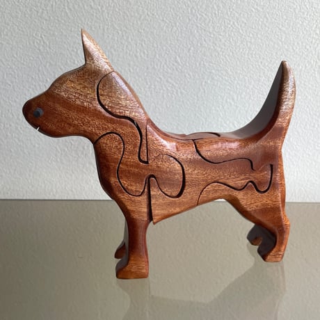 Wood puzzle Dog