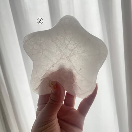 Star selenite bowl