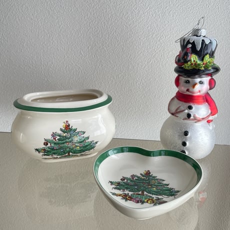 England Spode christmas tree collection Pod