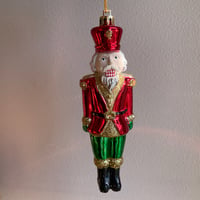 Nutscracker plastics ornament USA