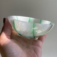 Stone bowl green