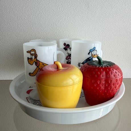 Hazel Atlas jam pot strawberry