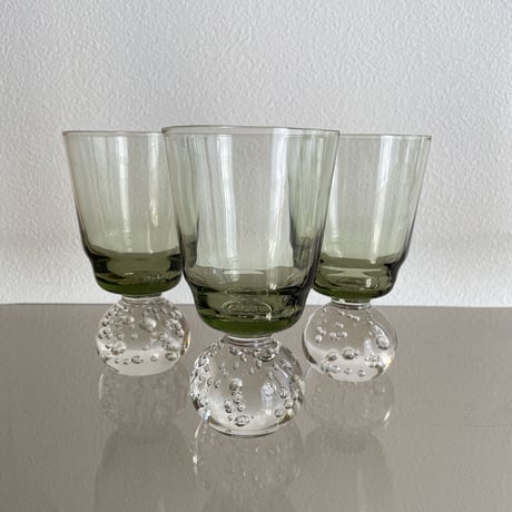 Bubble stem glasses（Medium）