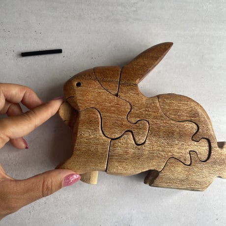 Wood puzzle Rabbit