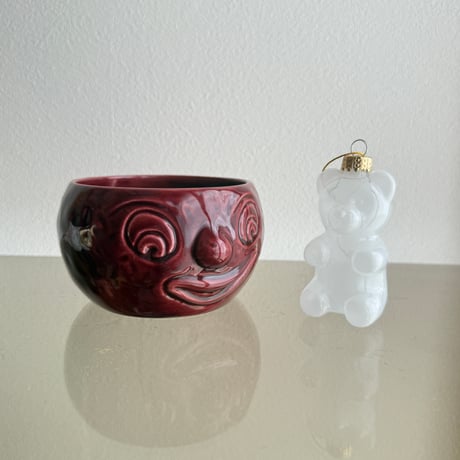 Gummy bear glass ornament USA（Gold charm）
