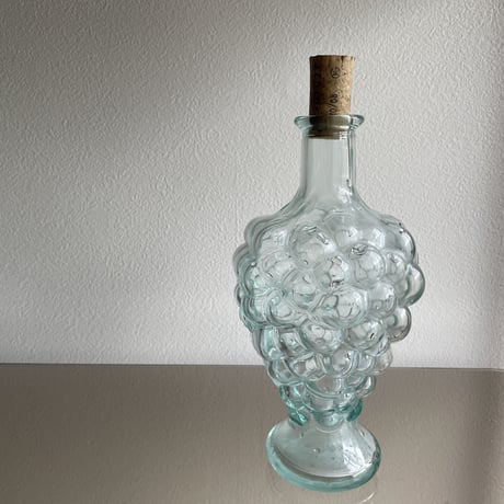 Grape wine bottle