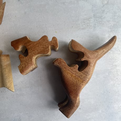 Wood puzzle Dog