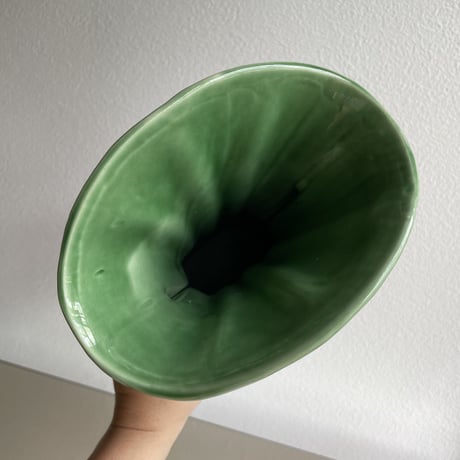 Ribbon flower vase