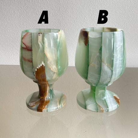 Stone cup Green