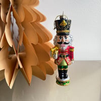 Nutscracker glass ornament USA